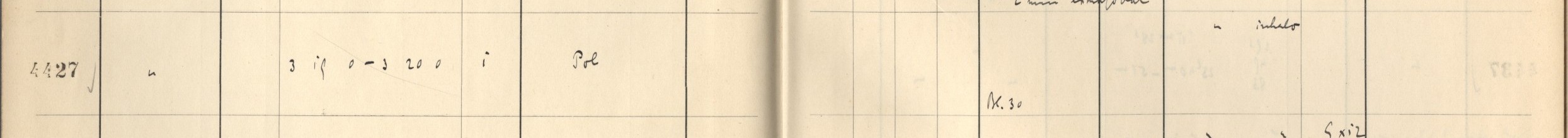 Plattenverzeichnis Eintrag04427