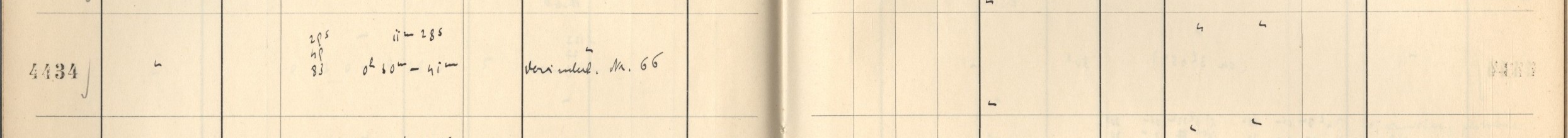 Plattenverzeichnis Eintrag04434