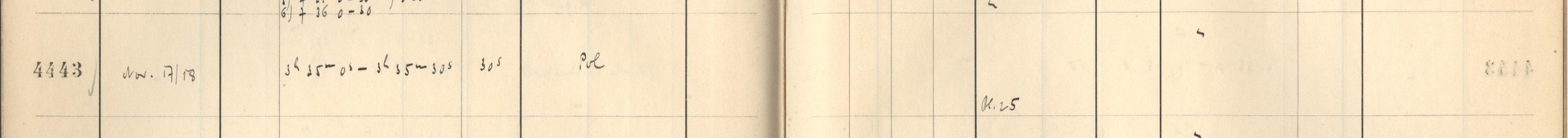 Plattenverzeichnis Eintrag04443