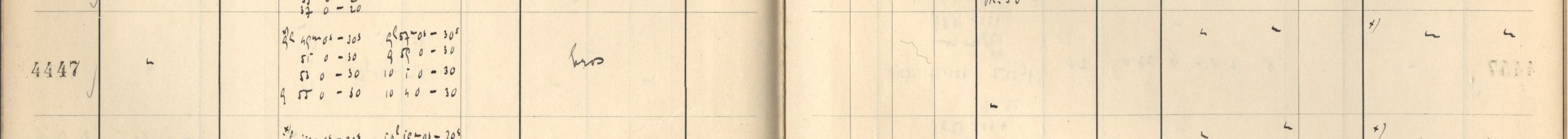 Plattenverzeichnis Eintrag04447