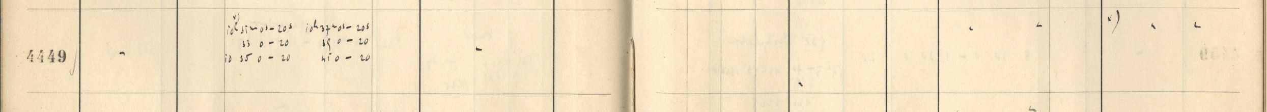 Plattenverzeichnis Eintrag04449