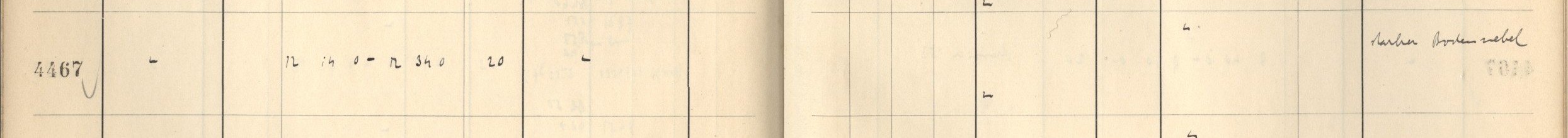 Plattenverzeichnis Eintrag04467