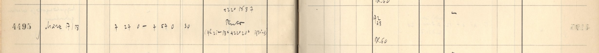 Plattenverzeichnis Eintrag04495