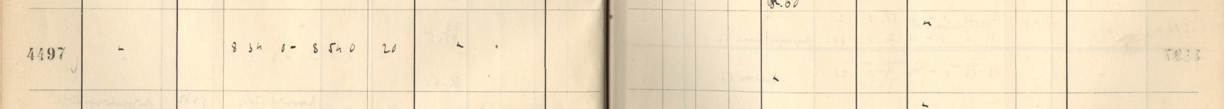 Plattenverzeichnis Eintrag04497