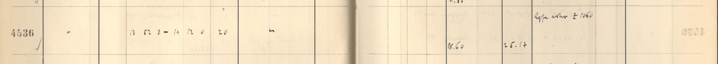 Plattenverzeichnis Eintrag04536