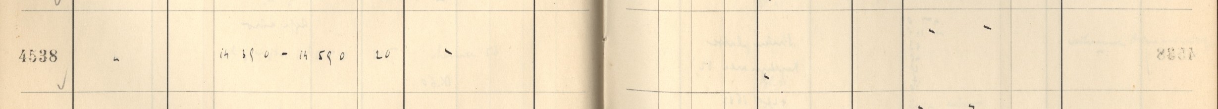 Plattenverzeichnis Eintrag04538
