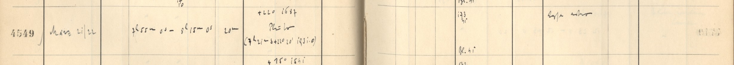 Plattenverzeichnis Eintrag04549