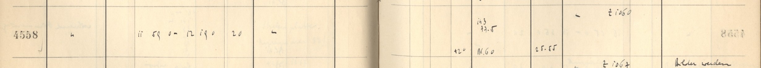 Plattenverzeichnis Eintrag04558