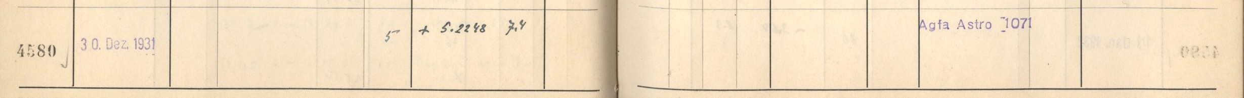 Plattenverzeichnis Eintrag04580