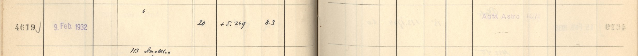 Plattenverzeichnis Eintrag04619