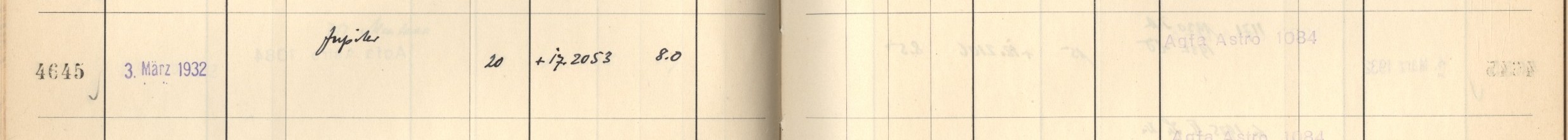 Plattenverzeichnis Eintrag04645