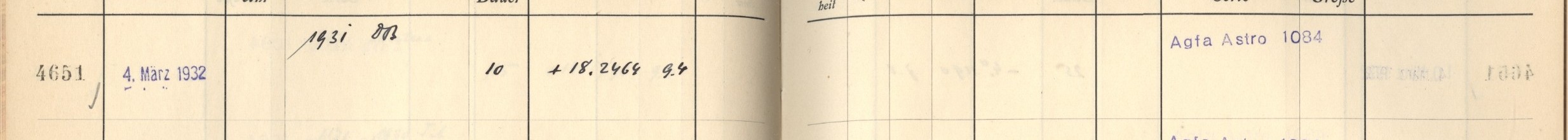 Plattenverzeichnis Eintrag04651