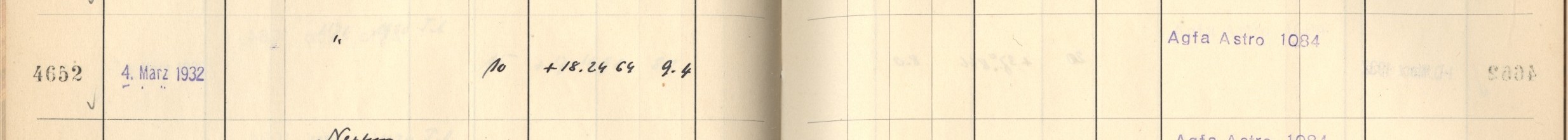 Plattenverzeichnis Eintrag04652
