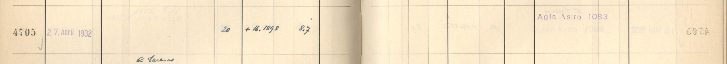 Plattenverzeichnis Eintrag04705