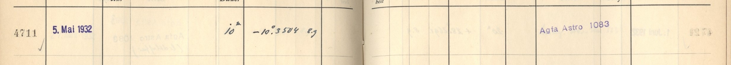 Plattenverzeichnis Eintrag04711