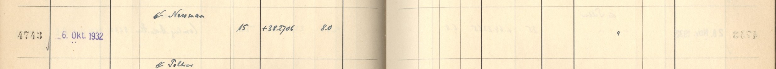 Plattenverzeichnis Eintrag04743