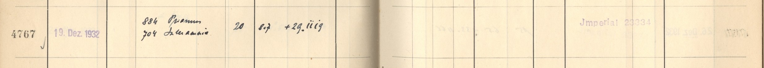 Plattenverzeichnis Eintrag04767