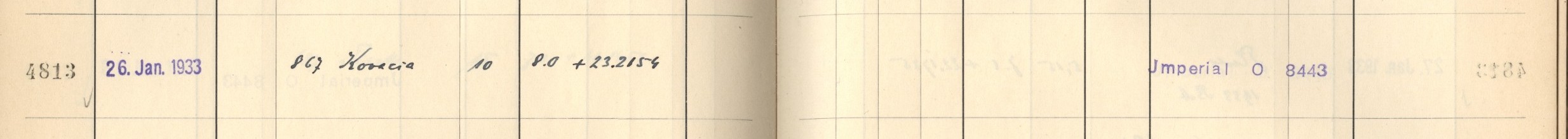 Plattenverzeichnis Eintrag04813