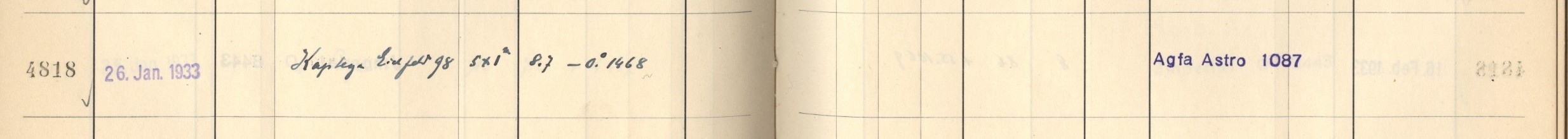 Plattenverzeichnis Eintrag04818