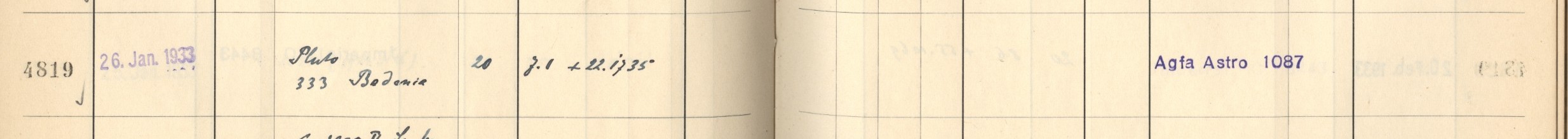 Plattenverzeichnis Eintrag04819