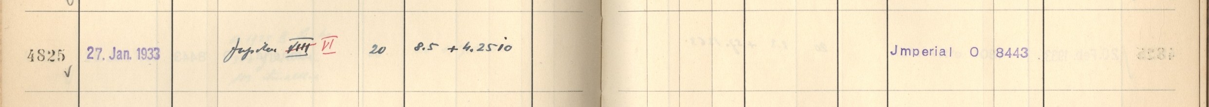 Plattenverzeichnis Eintrag04825