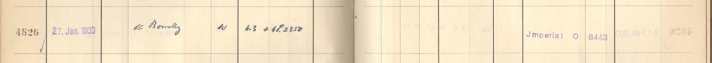 Plattenverzeichnis Eintrag04826