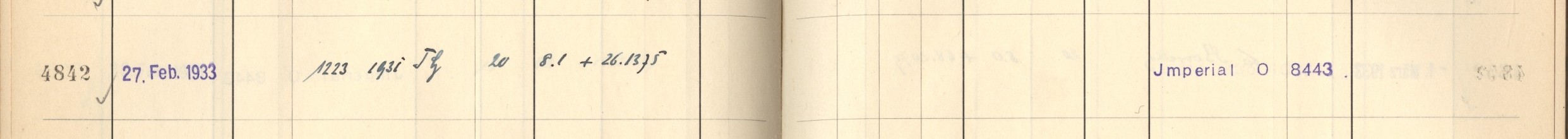 Plattenverzeichnis Eintrag04842