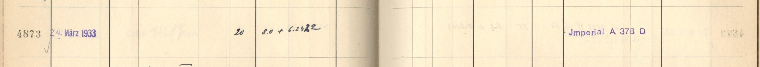 Plattenverzeichnis Eintrag04873