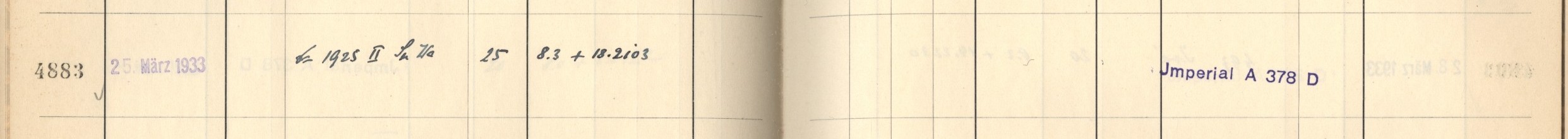 Plattenverzeichnis Eintrag04883