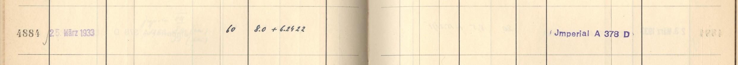 Plattenverzeichnis Eintrag04884