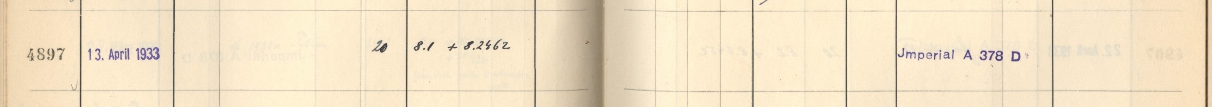 Plattenverzeichnis Eintrag04897
