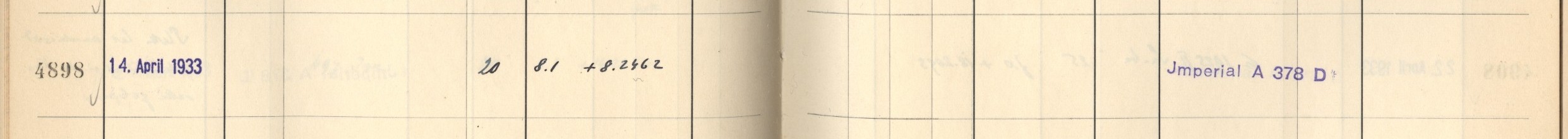 Plattenverzeichnis Eintrag04898
