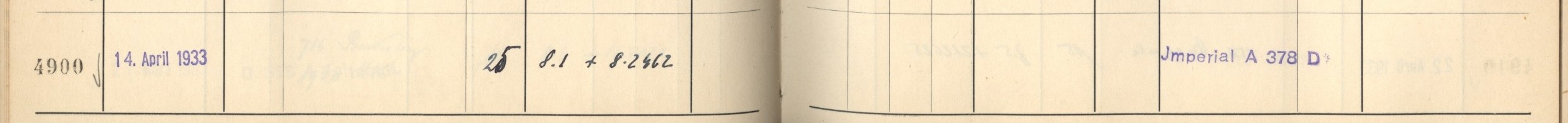 Plattenverzeichnis Eintrag04900
