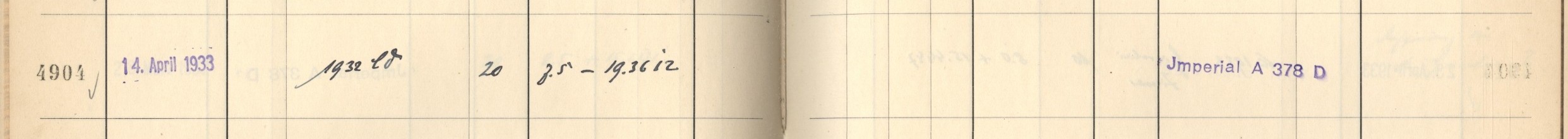 Plattenverzeichnis Eintrag04904