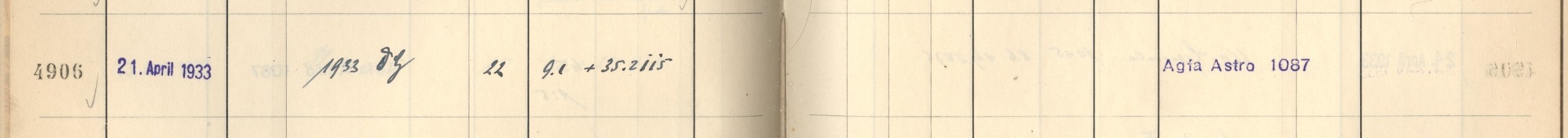 Plattenverzeichnis Eintrag04906
