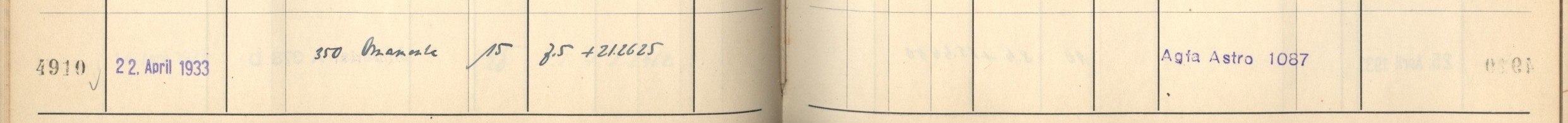 Plattenverzeichnis Eintrag04910