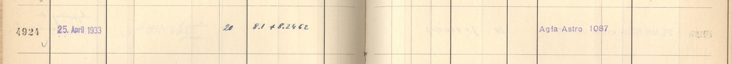 Plattenverzeichnis Eintrag04924