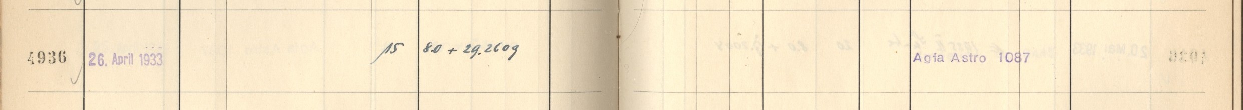 Plattenverzeichnis Eintrag04936