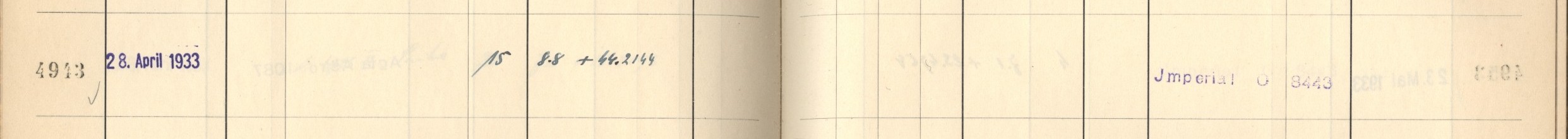 Plattenverzeichnis Eintrag04943