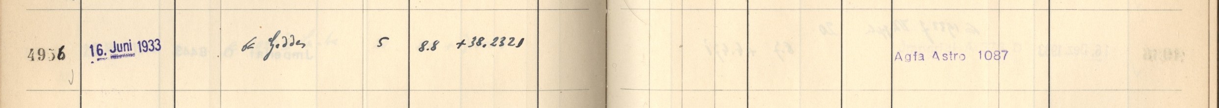 Plattenverzeichnis Eintrag04956