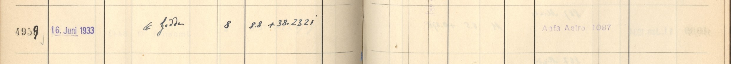 Plattenverzeichnis Eintrag04959