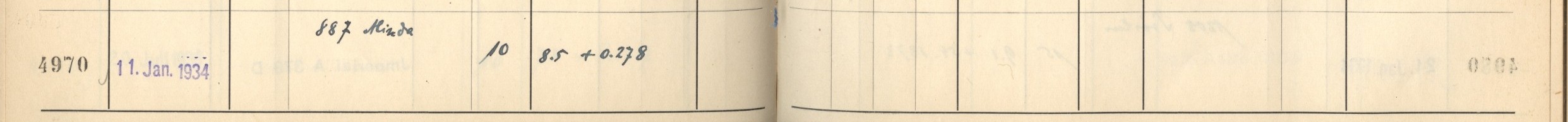 Plattenverzeichnis Eintrag04970