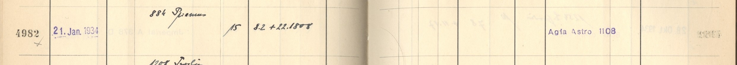 Plattenverzeichnis Eintrag04982