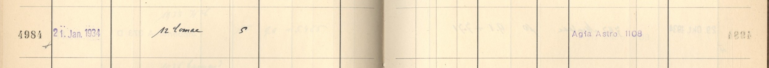 Plattenverzeichnis Eintrag04984