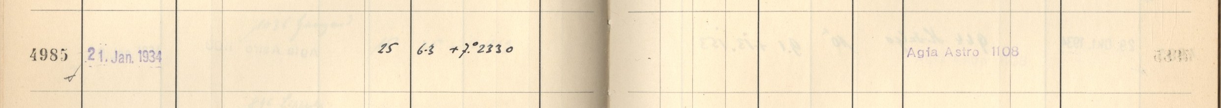 Plattenverzeichnis Eintrag04985