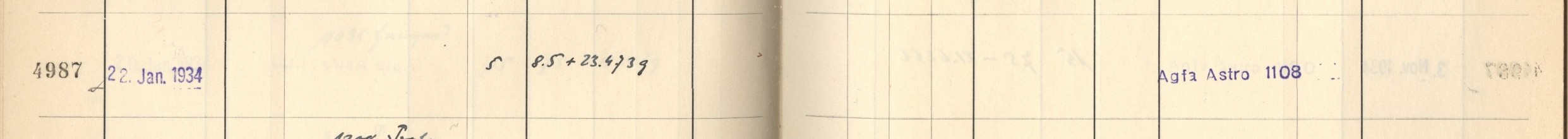 Plattenverzeichnis Eintrag04987