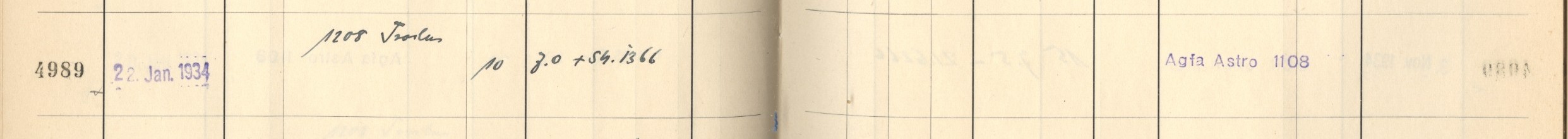 Plattenverzeichnis Eintrag04989
