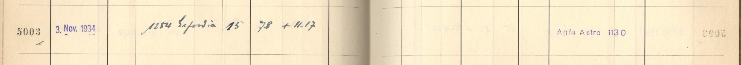 Plattenverzeichnis Eintrag05003