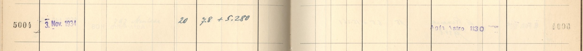 Plattenverzeichnis Eintrag05004