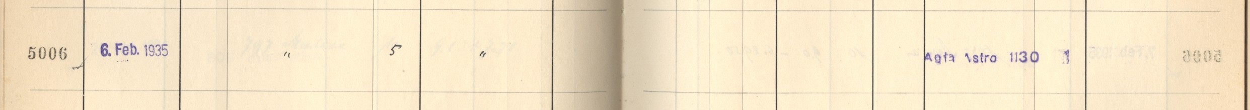 Plattenverzeichnis Eintrag05006